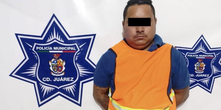 Agentes de la Secretaría de Seguridad Pública Municipal arrestaron a José V. G.