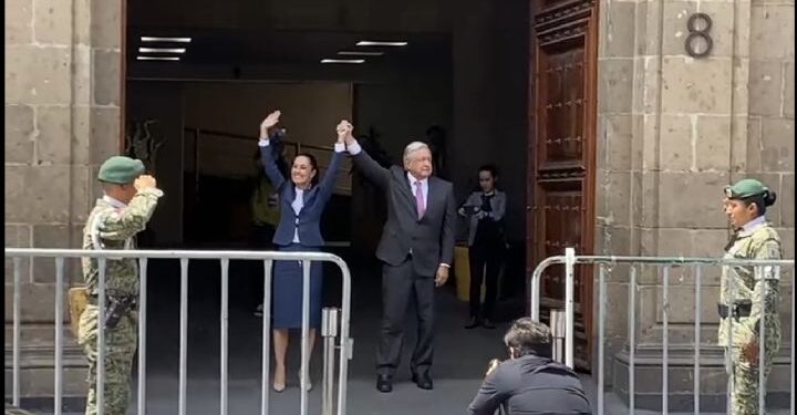 Se trata del primer encuentro entre el Presidente y la virtual Presidenta electa tras la elección del 2 de junio