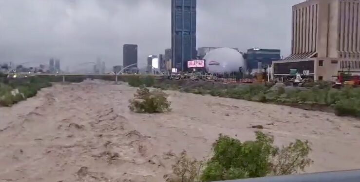 Se tiene previsto que la tormenta tropical bajará de intensidad en Nuevo León durante este jueves 20 de junio, según el pronóstico de Conagua.