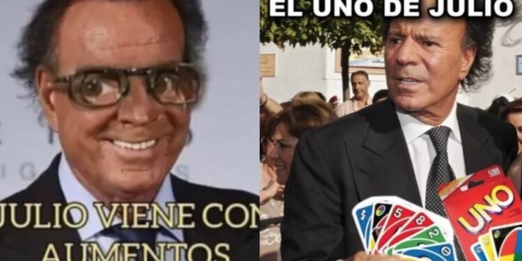 Todo tiene un límite, y Julio Iglesias lo tiene claro cuando se trata de los memes que hacen sus fans