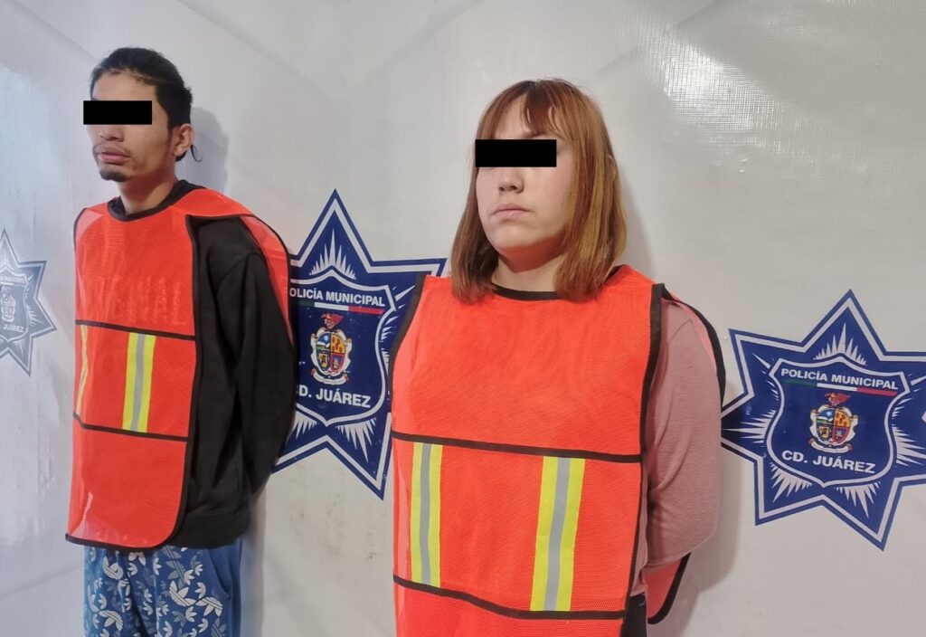 Detienen a pareja por violencia de género y posesión ilegal de armas.
