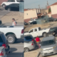 La disputa entre dos automovilistas en un estacionamiento de El Paso escaló hasta los golpes y daños vehiculares, generando polémica en redes sociales