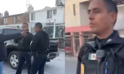 El periodista Valentín Hierro, de "Acción en la Noticia", fue agredido por agentes municipales mientras realizaba su labor informativa; uno de los oficiales lo amenazó diciendo: "Ya valiste madres".