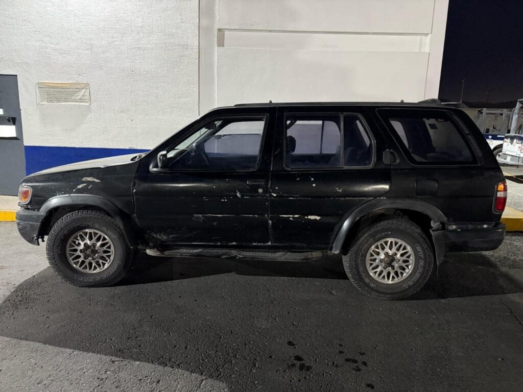 El automotor fue encontrado en el Fraccionamiento Infonavit Casas Grandes tras una denuncia telefónica