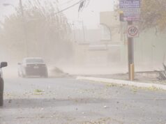 Alerta en Ciudad Juárez: fuertes vientos y ráfagas de hasta 85 km/h