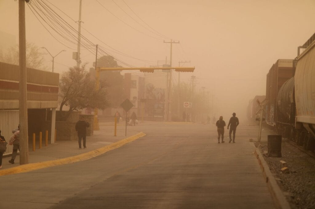 Emiten alerta preventiva por fuertes vientos para hoy en Ciudad Juárez