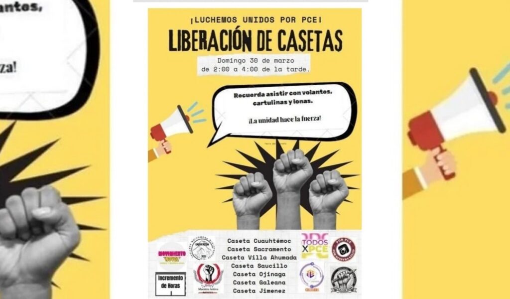 Los docentes permitirán el libre tránsito como medida de protesta por fallas en servicios médicos y pensiones