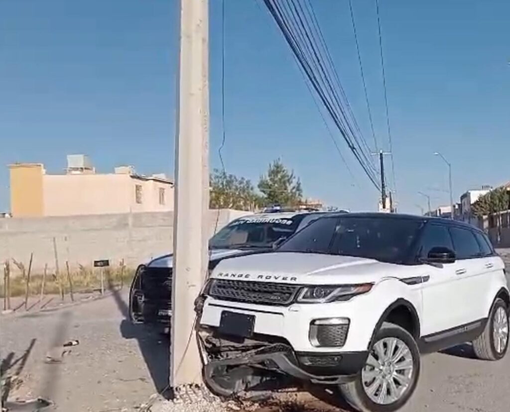 El accidente ocurrió cerca de la calle Júpiter; no se reportaron personas lesionadas