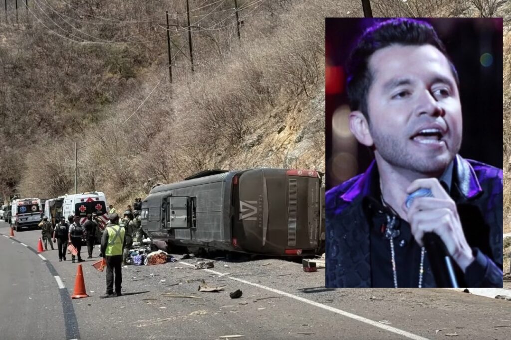 El camión que transportaba a la agrupación terminó volcado en la carretera Durango-Mazatlán; cuatro músicos resultaron heridos