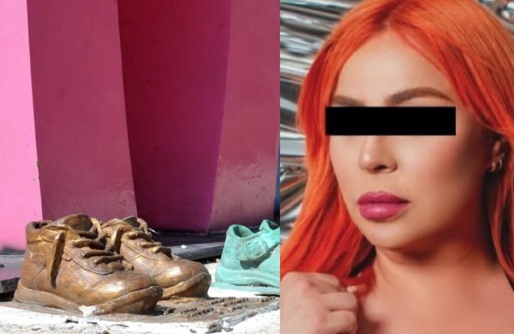 Padres de víctimas califican su acción como una "falta de respeto"; enfrenta cargos por alterar un lugar resguardado