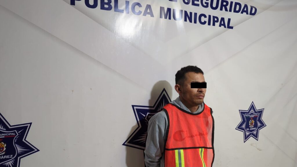 Fue detenido con un arma calibre .380 en el fraccionamiento Pradera de los Álamos