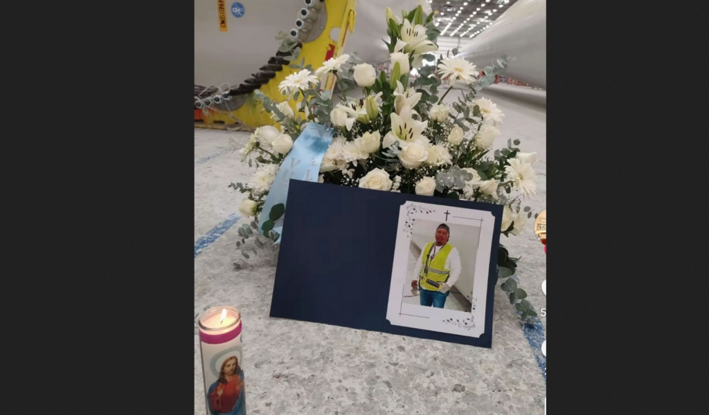 Murió aplastado por una hélice en TPI Composites; su cuerpo fue llevado a Oaxaca