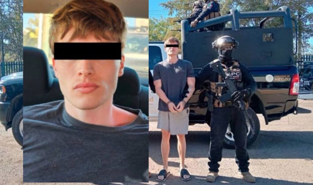 Gabriel Seth Rodgers, de 25 años, era buscado en Wyoming por asociación delictuosa y violar libertad condicional; fue localizado en un fraccionamiento de Sinaloa