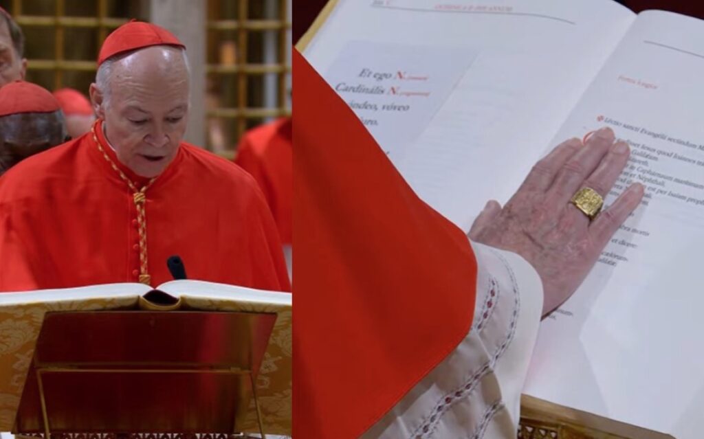 El cardenal mexicano participa en la histórica elección del nuevo Papa tras la muerte de Francisco