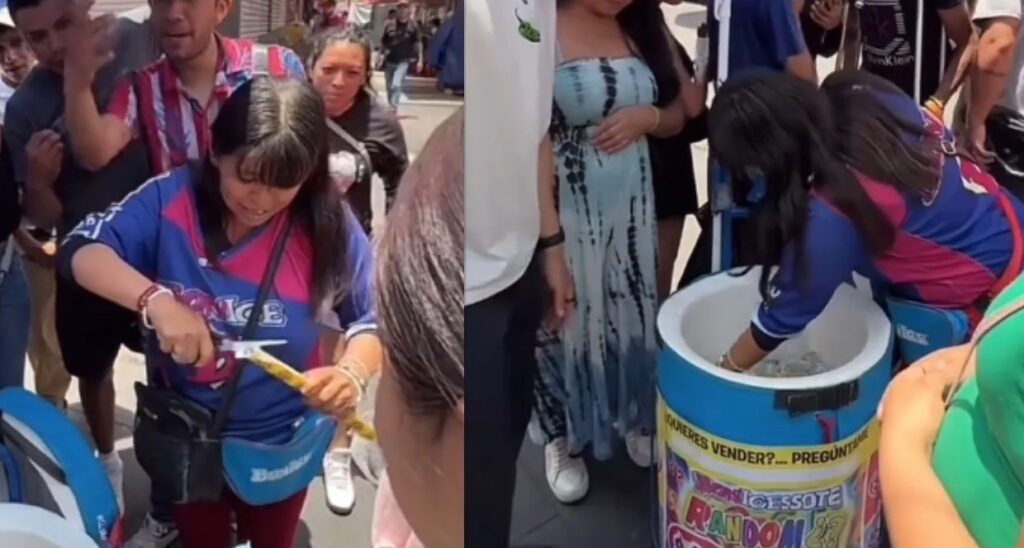 El creador de contenido Alex Serrano fue engañado mientras intentaba regalar BonIce a sus seguidores en la Ciudad de México