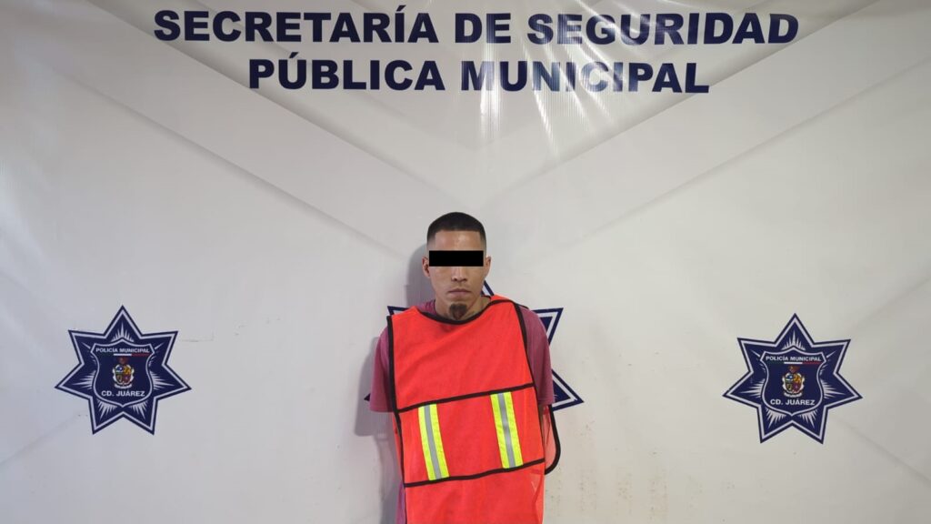José Ángel V. Z., de 28 años, fue detenido durante una inspección por falta administrativa; era buscado por delitos contra la salud