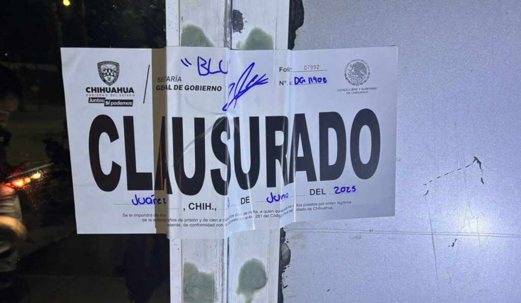 Gobernación estatal reportó 297 supervisiones en la última semana; entre los sancionados están restaurantes, bares y salones de eventos por violaciones administrativas.