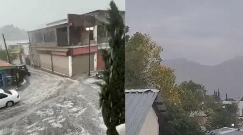 Calles anegadas, granizo y encharcamientos encendieron las alarmas en Bocoyna; autoridades piden extremar precauciones y evitar zonas de riesgo