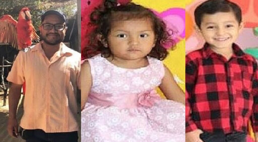 Jesús Alberto y sus dos pequeños hijos fueron vistos por última vez en la colonia Felipe Ángeles; autoridades temen por su seguridad