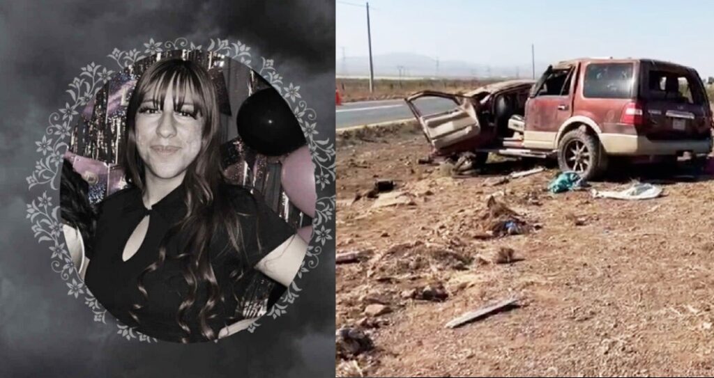 La joven de 27 años falleció tras reventarse una llanta de la camioneta; viajaba con cinco personas más