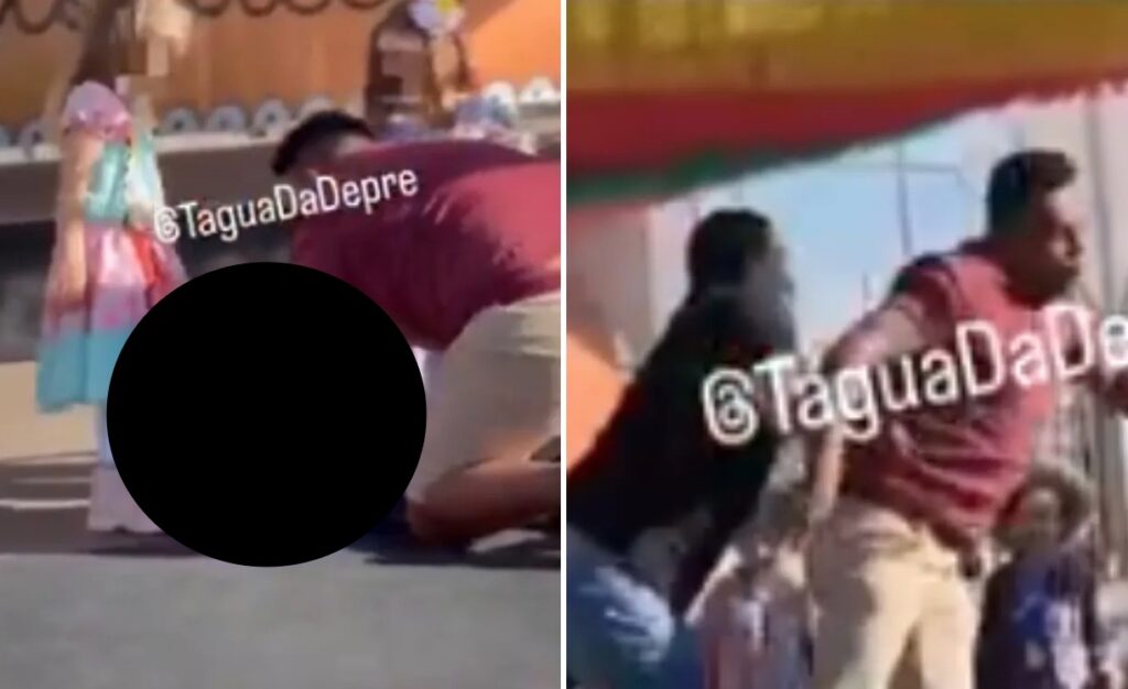 El agresor fue detenido por un policía en el lugar; colegio lo expulsó de forma definitiva