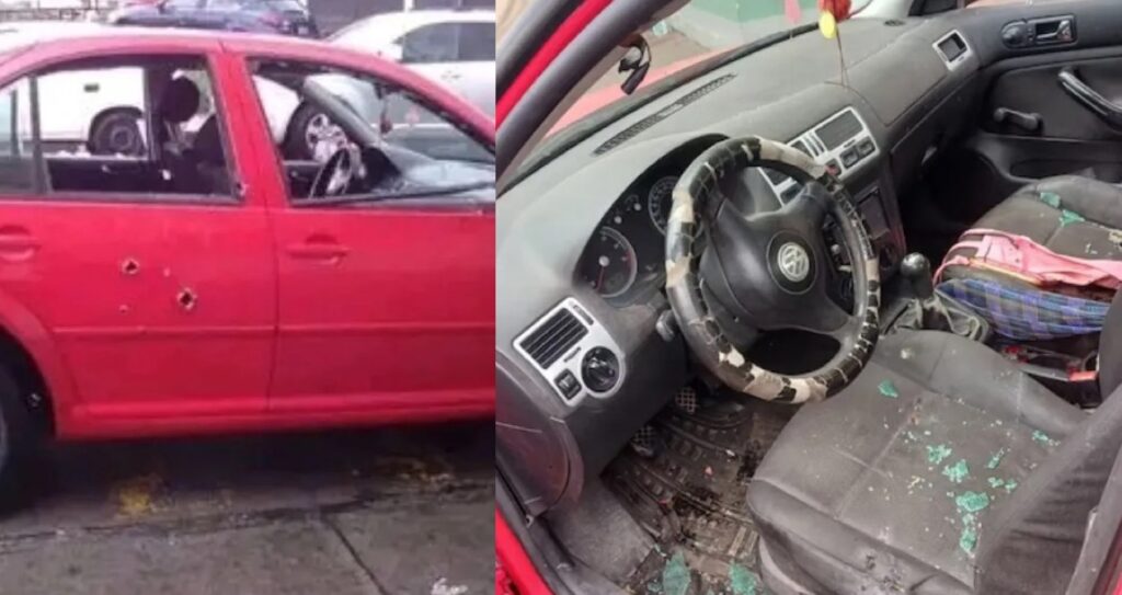 El pequeño viajaba con su madre y hermanos cuando quedaron atrapados en un enfrentamiento; otros dos menores están heridos