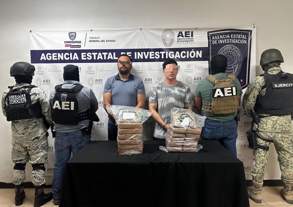 Detenidos dos hombres tras denuncia anónima; les aseguraron droga y vehículos