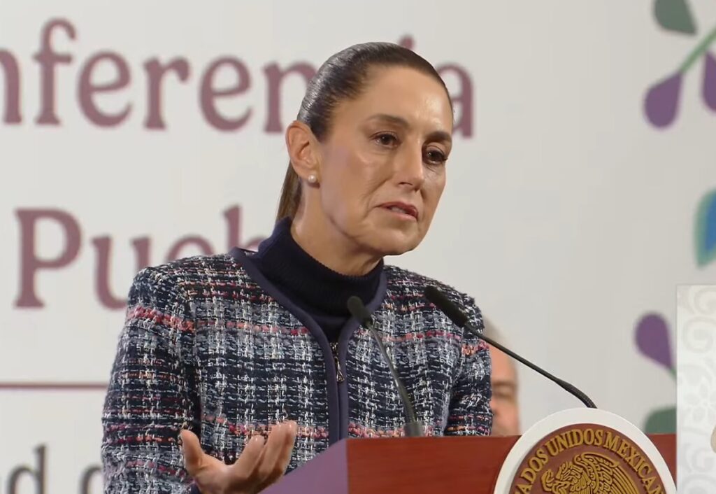 La presidenta exigió pruebas concretas al Departamento del Tesoro y rechazó subordinación: "México no es piñata de nadie"