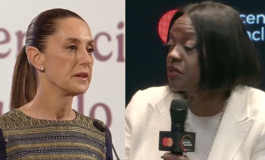La actriz elogió el gesto de la presidenta de México, pese a las políticas anti-inmigrantes y el racismo en EE.UU.