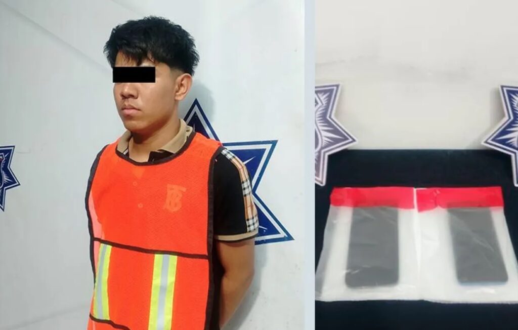 Uno de los detenidos es menor de edad; fueron sorprendidos en plena extorsión