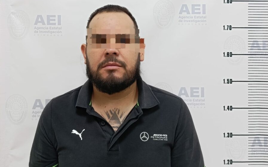 El hombre fue capturado por agentes estatales y enfrentará cargos por agredir a una mujer en Chihuahua