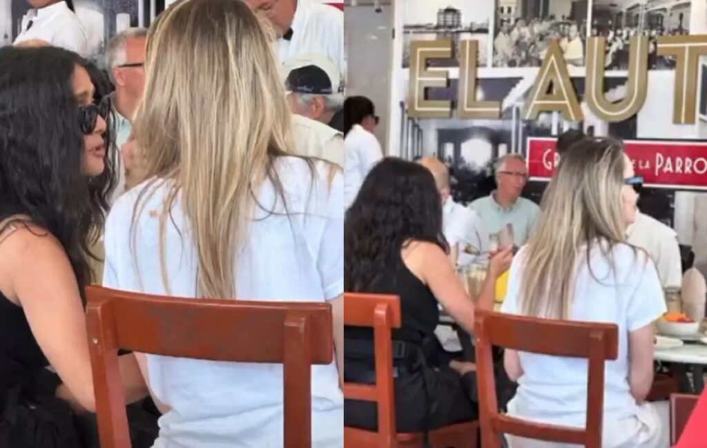 Las actrices fueron captadas en el Gran Café de La Parroquia, donde disfrutaron de un desayuno tradicional mexicano