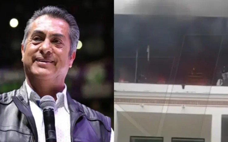 El exgobernador Jaime Rodríguez confirmó el ataque; el agresor fue detenido tras provocar un incendio en la planta alta del domicilio
