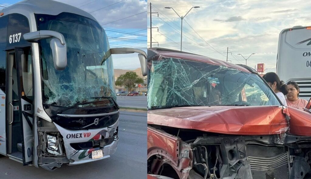 El accidente generó caos vial esta mañana en Ciudad Juárez; autoridades ya se encuentran en el lugar
