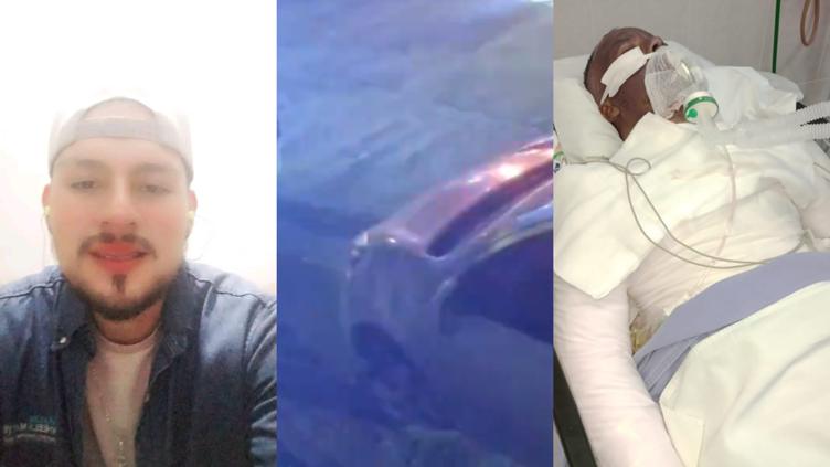 El ataque fue denunciado en redes sociales; la víctima presenta quemaduras graves y permanece hospitalizada