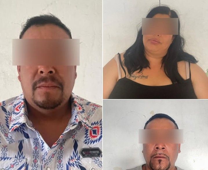 Estos tres van por secuestro y 4buso de m3nor