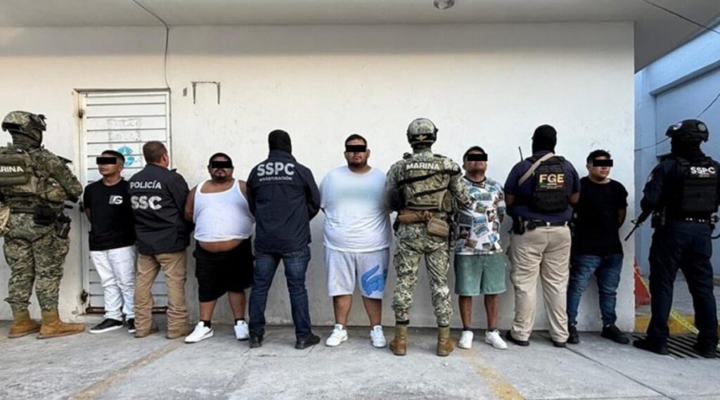 La detención de Gustavo Aldair “N” se realizó sin uso de violencia durante un operativo conjunto entre autoridades federales y locales en un club de playa de Guerrero