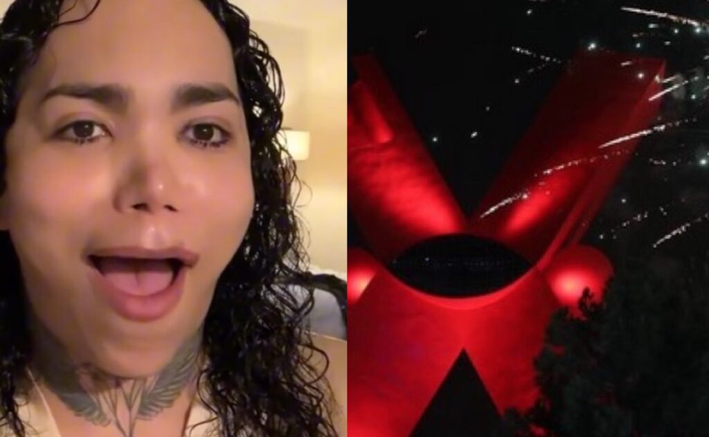 La influencer compartió el momento en sus redes sociales
