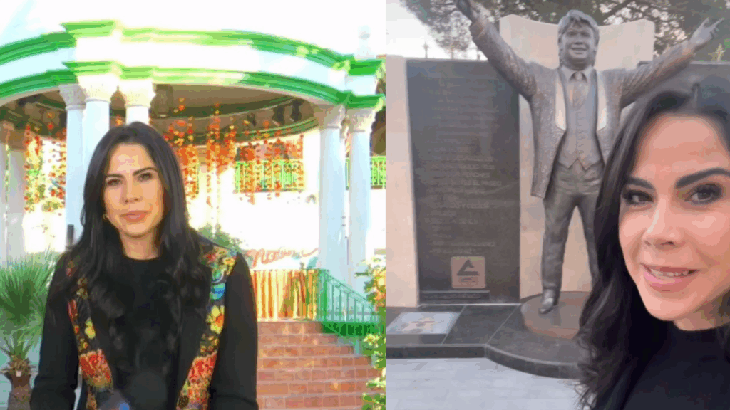 Paola Rojas rinde tributo a Juan Gabriel con transmisión desde su museo en Juárez