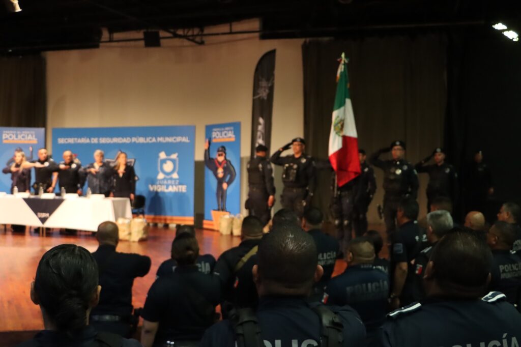 Elementos de la Secretaría de Seguridad Pública Municipal fueron premiados por su valor, compromiso y desempeño destacado en Ciudad Juárez