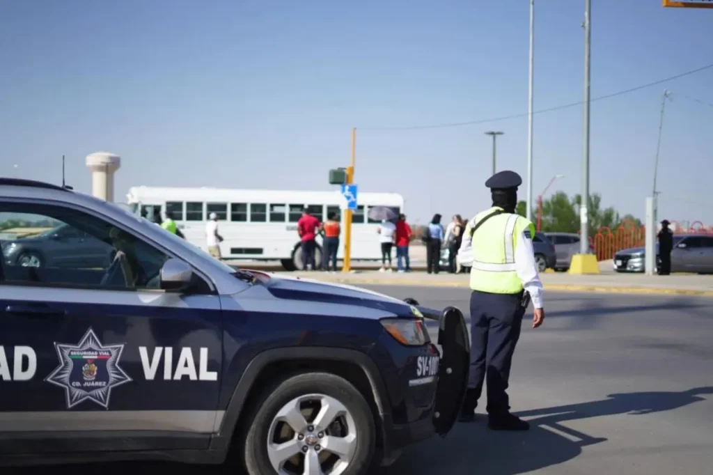 Seguridad Vial refuerza patrullajes en Juárez ante aumento de accidentes