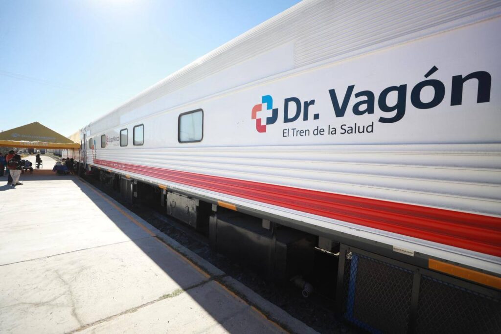 Llega a Ciudad Juárez el “Tren de la Salud” con atención médica gratuita para la comunidad