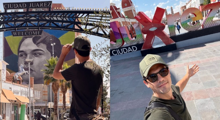 El creador de contenido Planeta Juan recorrió la frontera y rompió estigmas sobre la ciudad