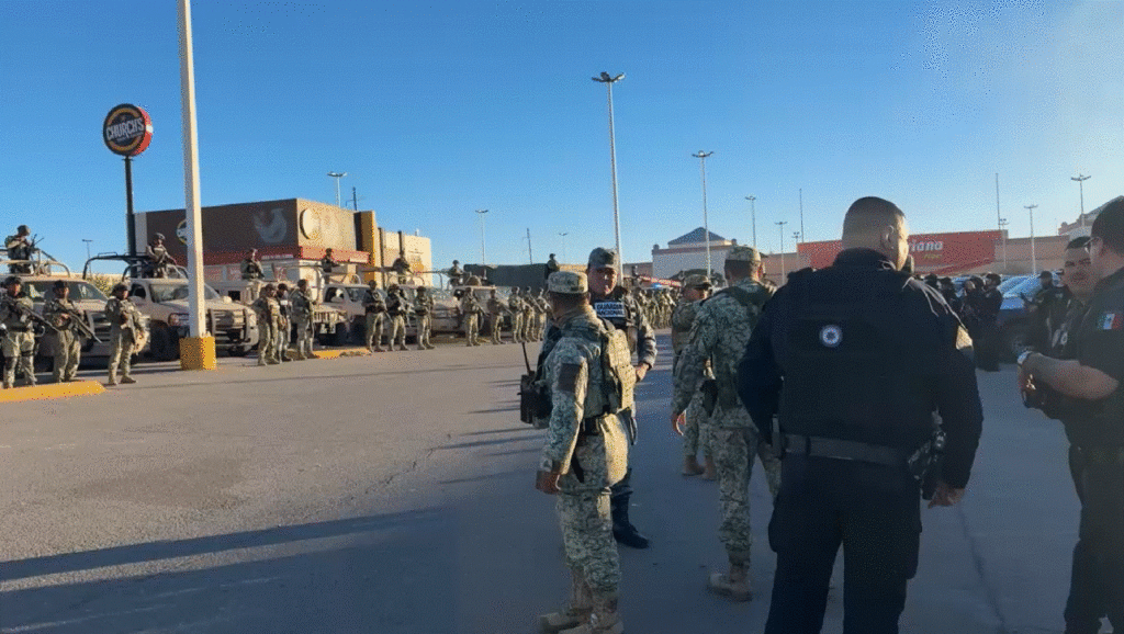 Refuerzan seguridad en Ciudad Juárez: llegan 600 soldados y activan megaoperativos de Células Mixtas