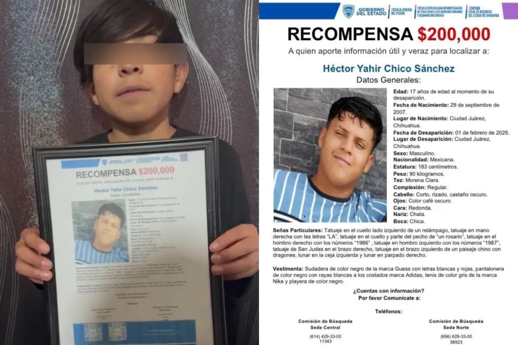 A casi un año de su desaparición, familiares del joven de 17 años piden apoyo de la comunidad Juárez–El Paso para localizarlo