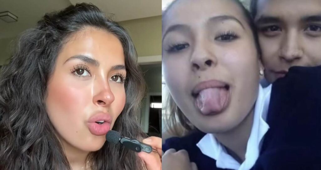 Lisa Fernanda revive su relación de preparatoria con Christian Nodal y desata polémica en redes sociales