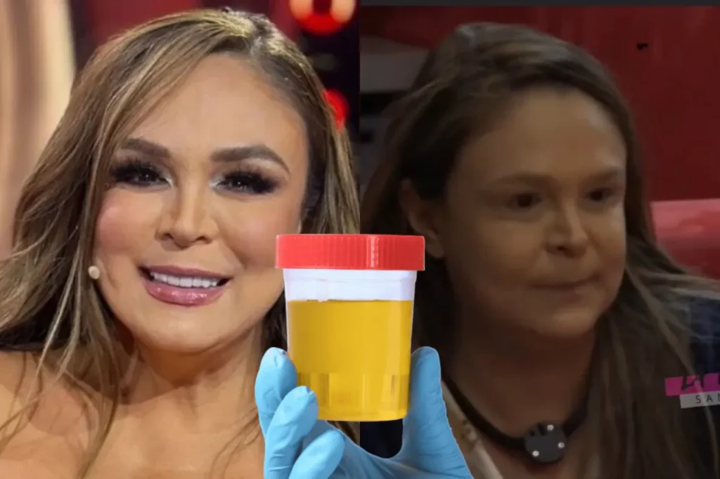 La conductora fue blanco de burlas tras aparecer sin maquillaje en un reality; su confesión sobre la orinoterapia avivó el debate en redes