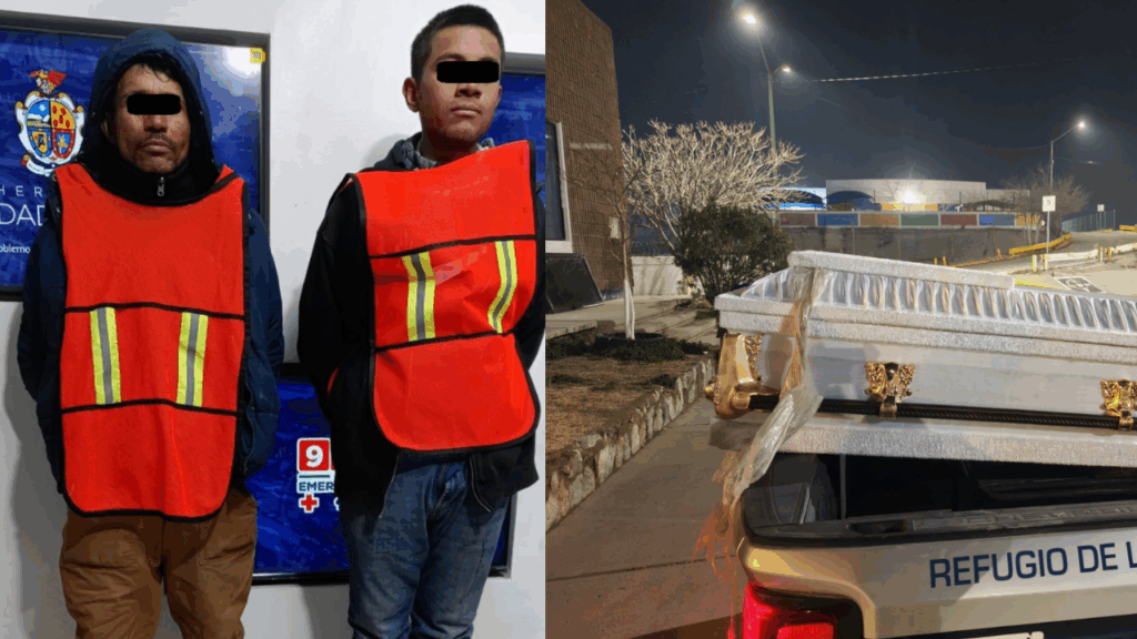 Policías municipales los detuvieron en flagrancia cuando salían de un establecimiento con sellos de clausura en Arroyo Colorado.