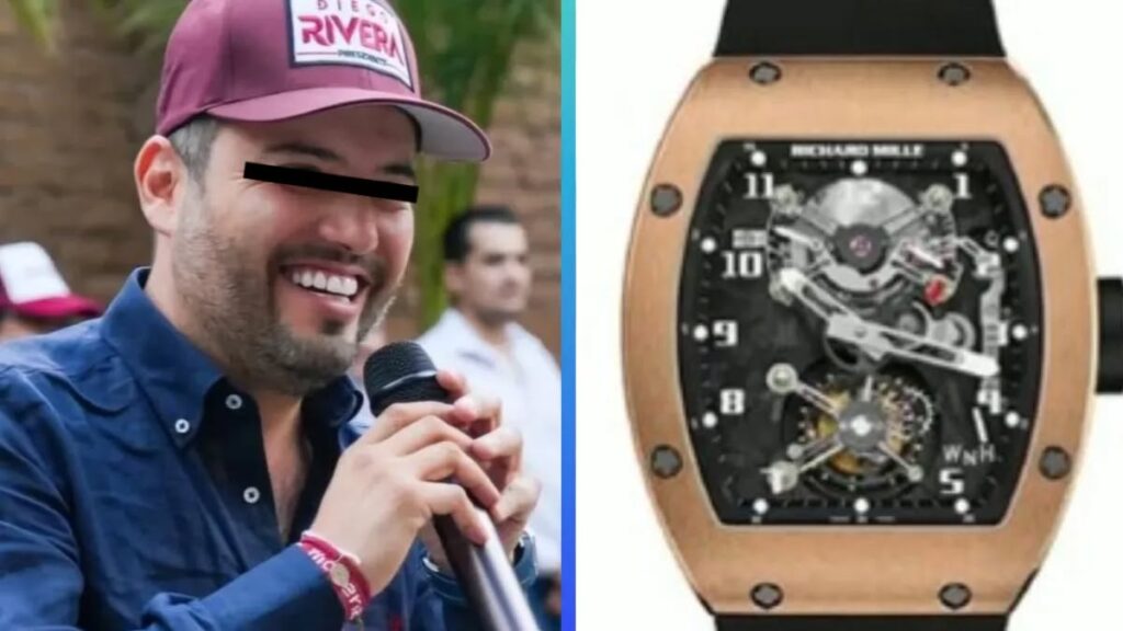 Relojes de hasta 11 millones de pesos y marcas de lujo contrastaban con su salario; es investigado en un operativo federal anticorrupción