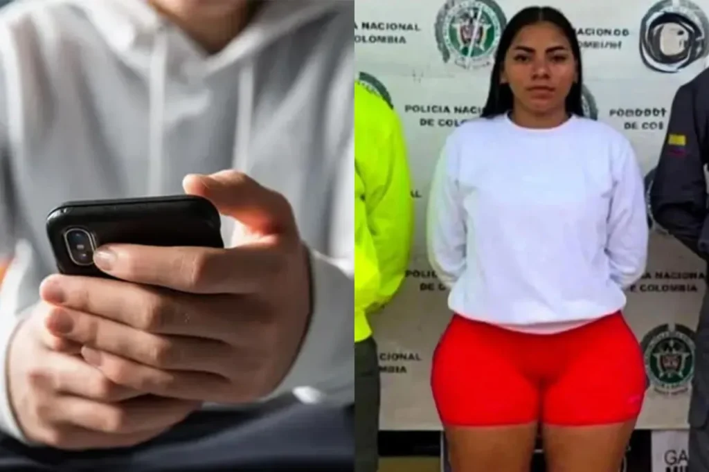 La mujer fue capturada en flagrancia cuando recibía dinero de una víctima. Autoridades investigan al menos 10 casos de extorsión digital en la capital del Atlántico.